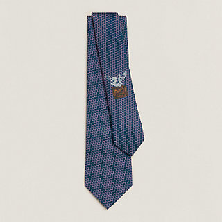 $240 New Hermes Men Tie Cravate Soie Lourde Accroche Moi